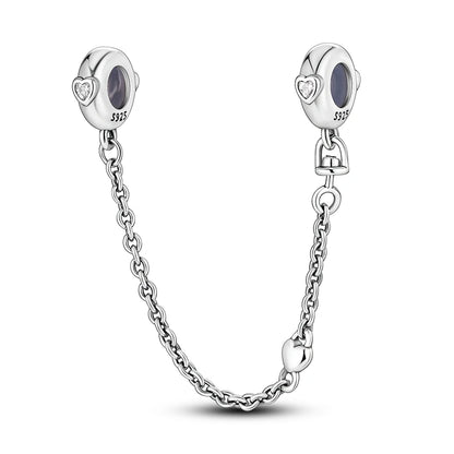 Charms de plata de ley 925 para pulsera · Animales, corazones y árbol de la vida