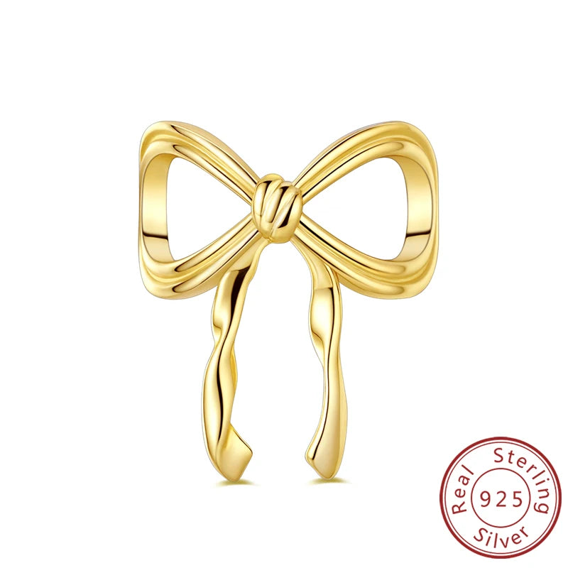 Charms de plata de ley 925 para pulsera · Animales y flores