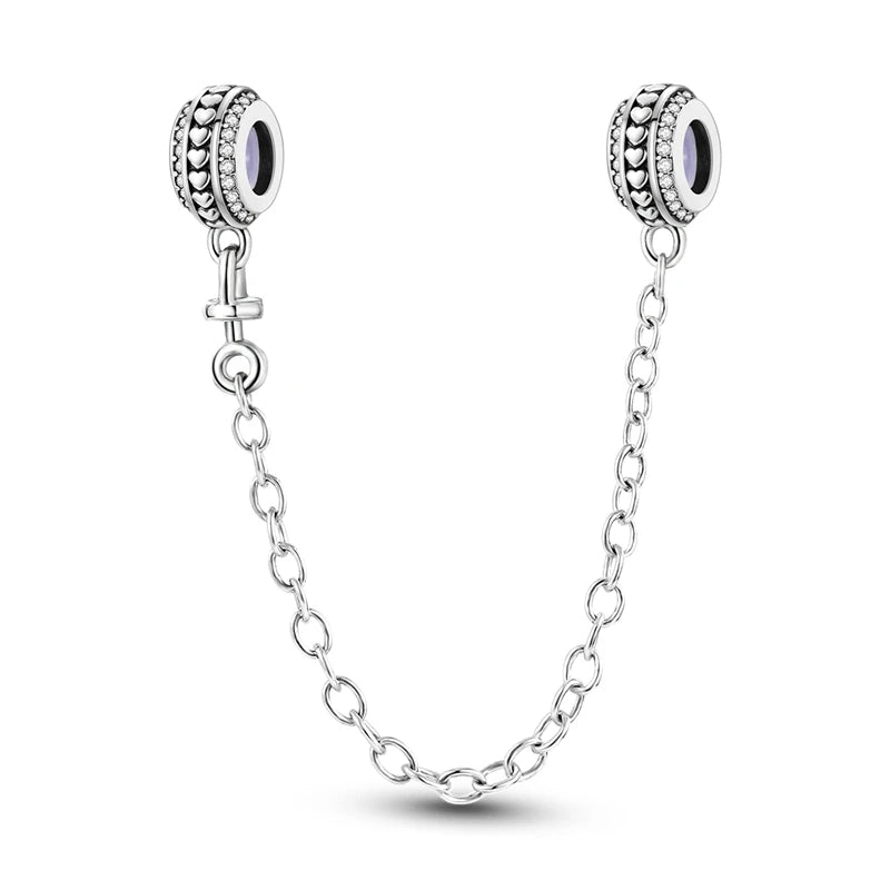 Charms de plata de ley 925 para pulsera · Animales, corazones y árbol de la vida