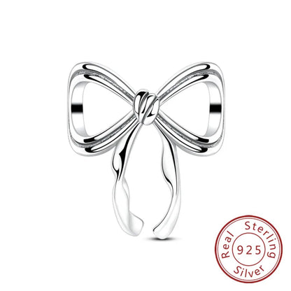 Charms de plata de ley 925 para pulsera · Animales y flores
